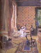 Edouard Vuillard Draughts game oil on canvas